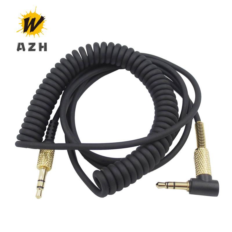 Spring Audio Cable for Marshall Major II 2 Monitor Headphone