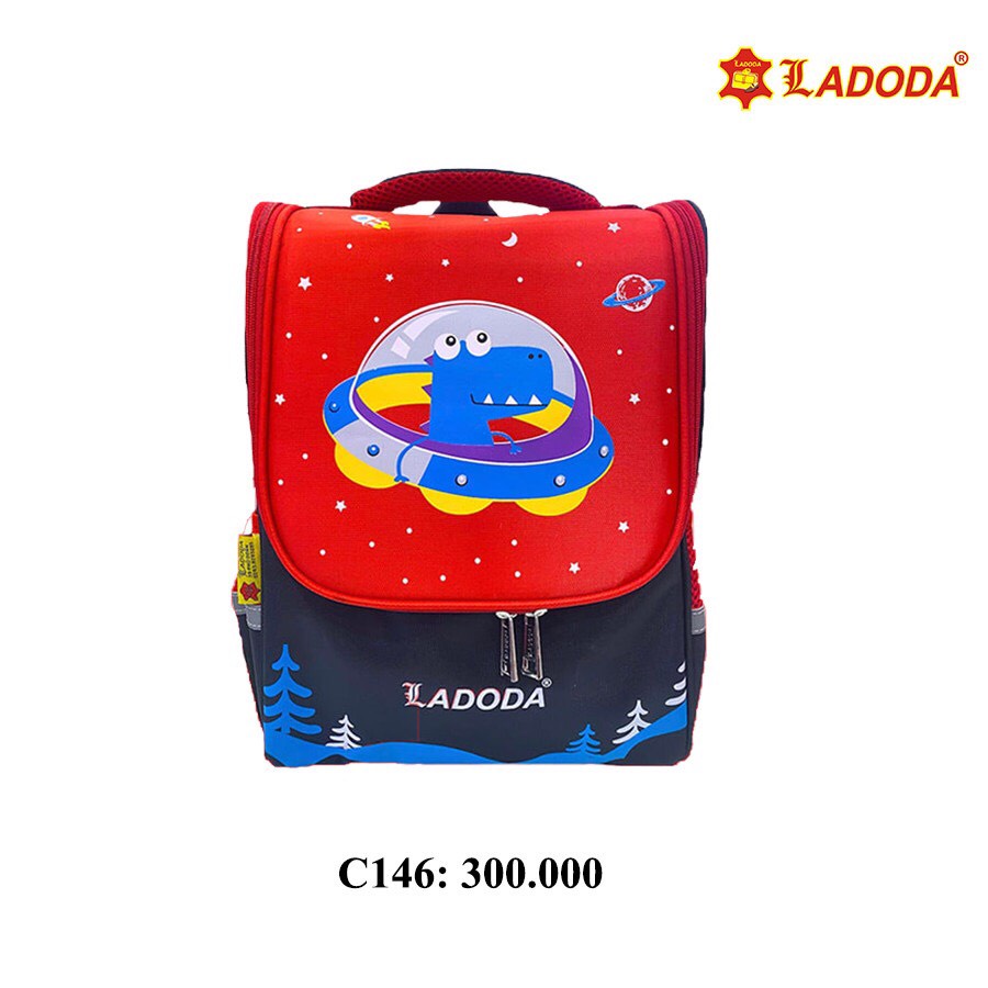Ba lô cấp 1 cho bé trai C146 Ladoda