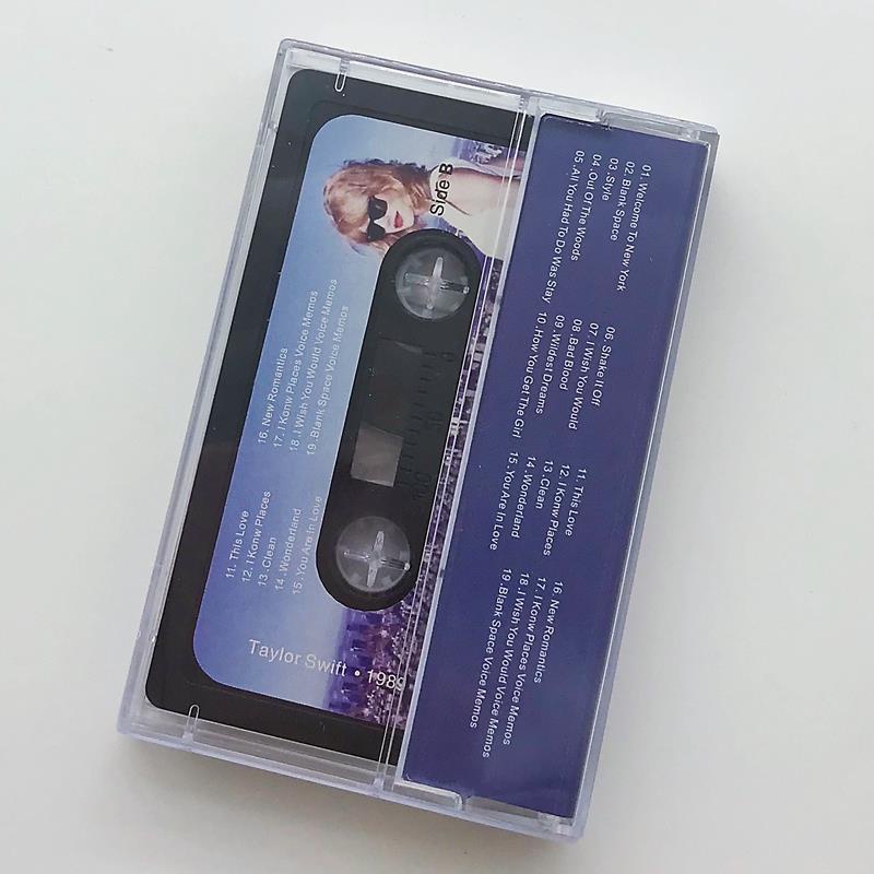 Album Ảnh cassette 1 Băng cassette 19songs taylor swift - 1989