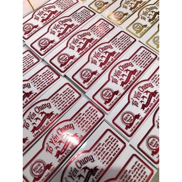 100 TEM DÁN HỦ ÉP KIM