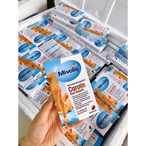 Viên chống nắng Das gesunde plus carontin (xách đủ bill) uống được 2 tháng