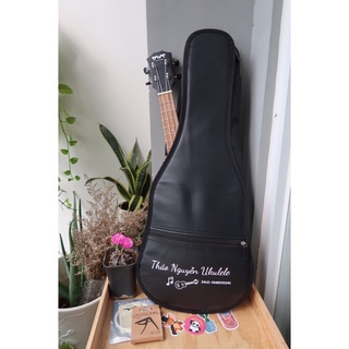 Bao đựng đàn ukulele bằng da 4 lớp chống sốc