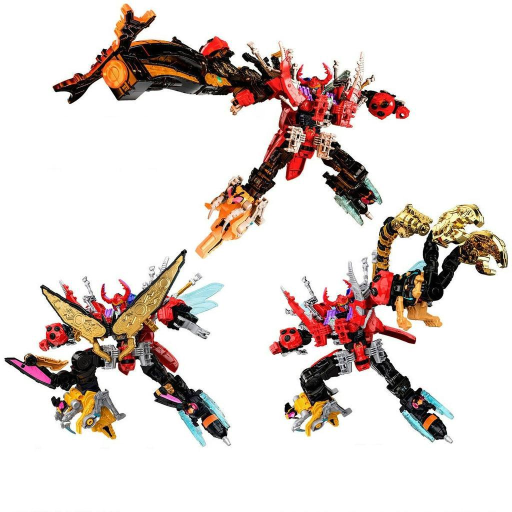 Mô hình đồ chơi chính hãng Bandai DX King Ohger Three Great Shugod Set - Ohsama Sentai KingOhger