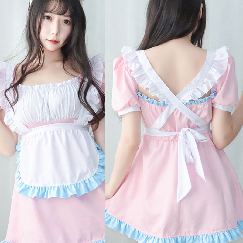 Đồ ngủ Hóa Trang Cô Hầu Gái Kiểu Lolita Dễ Thương