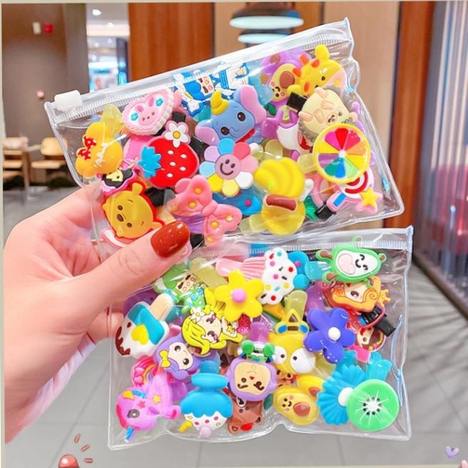 Kẹp tóc họa tiết hoạt hình phong cách Hàn Quốc cho bé