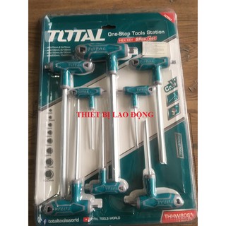 Bộ 8 chìa lục giác tay cầm chữ T Total THHW8081 - THHW8081