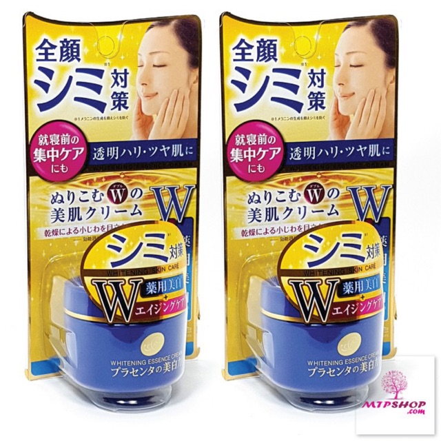 Kem Dưỡng Trắng Da Chống Lão Hóa Meishoku Whitening Essence Placenta Cream 55g