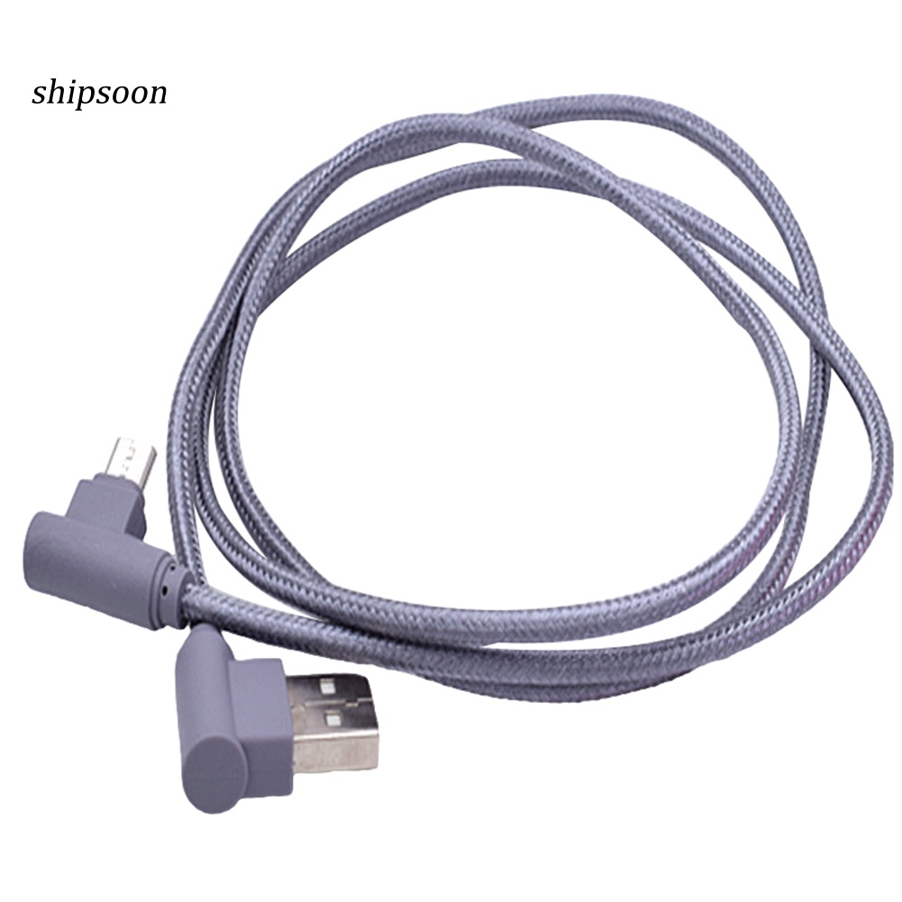 Dây cáp sạc và truyền dữ liệu Micro USB góc phải 90 độ dài 1m