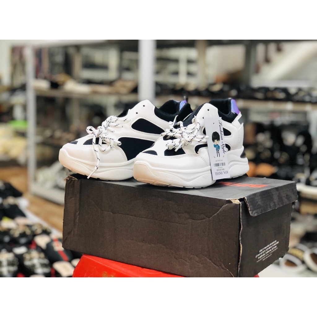 mẫu giày sneaker nữ đế cao hàng cao cấp
