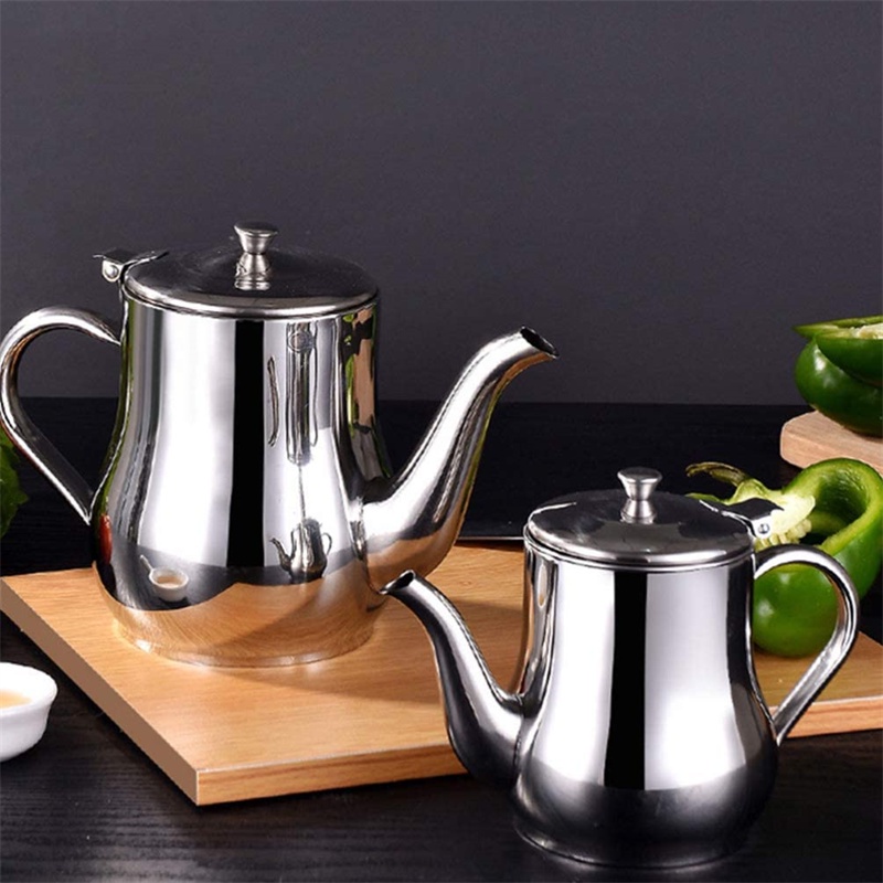 Bình Lọc Dầu Bằng Thép Không Gỉ Chống Rò Rỉ Tiện Dụng Cho Nhà Bếp Bình Lọc Dầu Bằng Thép Không Gỉ Chống Rò Rỉ Cho Nhà Bếp