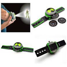 Đồng hồ Benten chiếu hình nhân vật Omnitrix Illuminator