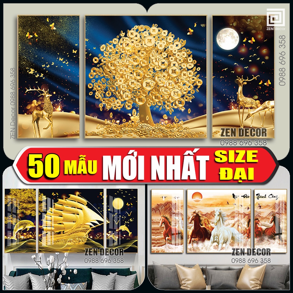 Tranh tráng gương CỠ ĐẠI siêu đẹp, treo phòng khách, phòng làm việc.