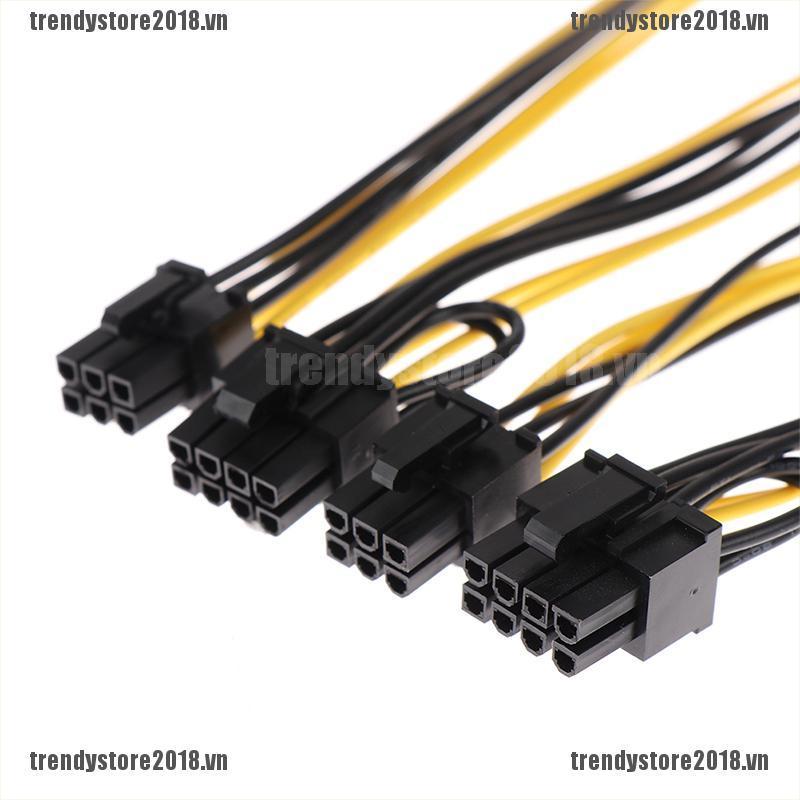 Dây Cáp Nguồn Pci Express 6pin Sang 6 + 2pin Gpu 6 Pin 8pin | BigBuy360 - bigbuy360.vn