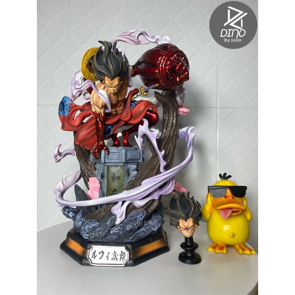 Mô hình luffy snakeman gear 4 có đen led - one piece