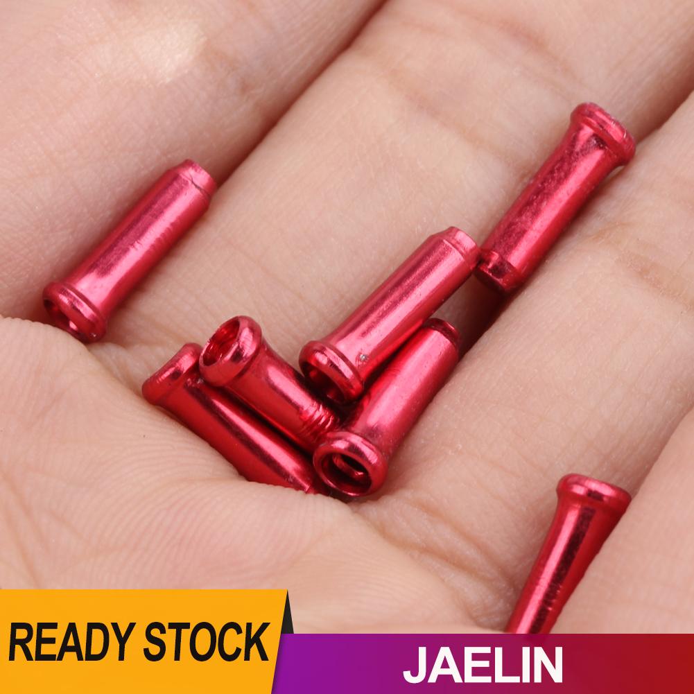 Set 50 đầu bọc dây phanh xe đạp bằng nhôm