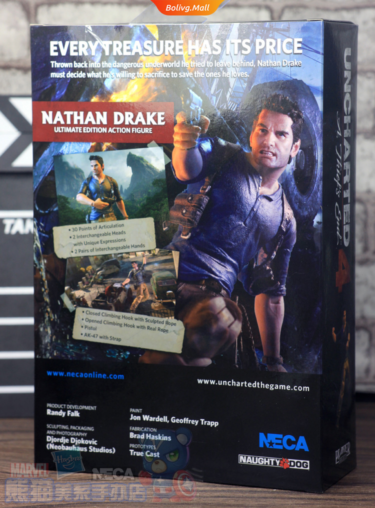 NECA Mô Hình Nhân Vật Trong Game Uncharted Game Ps4 4: A