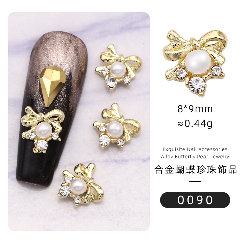 (MớI) Hạt NgọC Trai ĐíNh Trang Trí MóNg