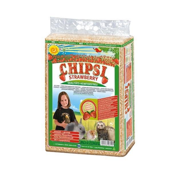 Mùn cưa Chipsi 60L (3,2kg) - lót chuồng cho hamster, nhím, thỏ, bọ...