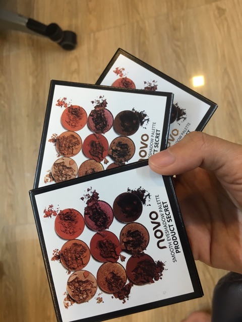 Phấn mắt Novo chính hãng màu siêu đẹp hạt phấn cao cấp