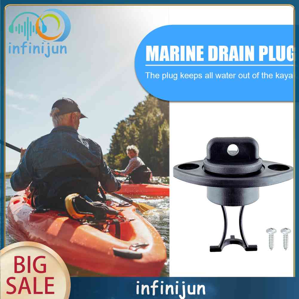 Nút Chặn Lỗ Thoát Nước Hình Oval Bằng Thép Không Gỉ Cho Thuyền Kayak