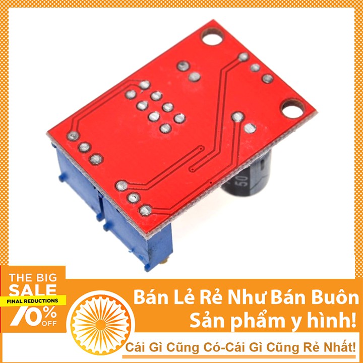 Module tạo xung NE555 thay đổi tần số và độ rộng xung  tạo tín hiệu sóng lập phương điều chỉnh được