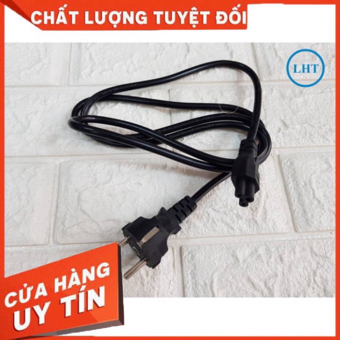 [Giá Tốt] Dây Nguồn 3 Chân Tròn - Dây Nguồn 3 Chấu Tròn - Dây Nguồn 3 Cửa Tròn Cho Sạc Laptop 3 Chân Loại Tốt - Giá Rẻ