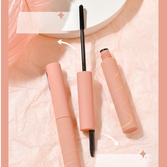 Mascara Gogo TALES Hai Đầu Chống Thấm Nước Không Nhòe Chuốt Dày Và Cong Mi