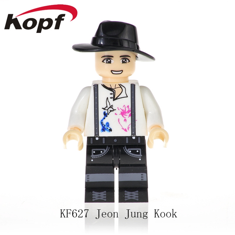 Bộ Lego Xếp Hình Mini Bts Jungkook Yunki Jin