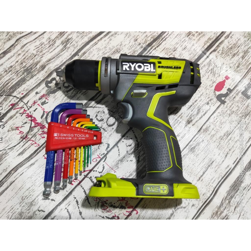 Thân máy khoan pin 2 chức năng brushless Ryobi 18V R18DDBL