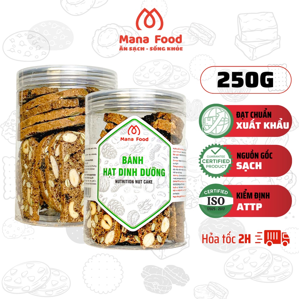 Bánh Biscotti Mana Food 250G
