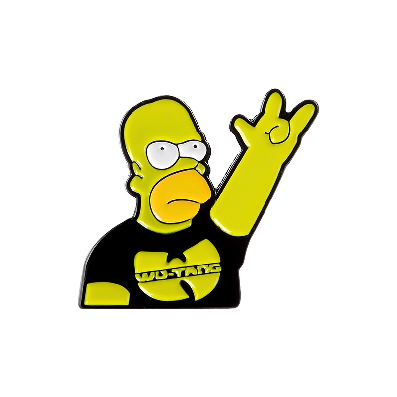 Ghim Cài Áo Hình Nhân Vật Hoạt Hình Vui Nhộn