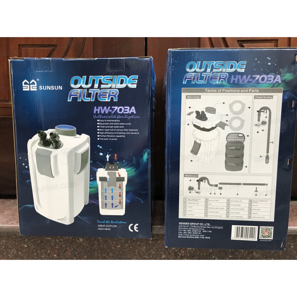 Lọc thùng Sunsun HW 703A
