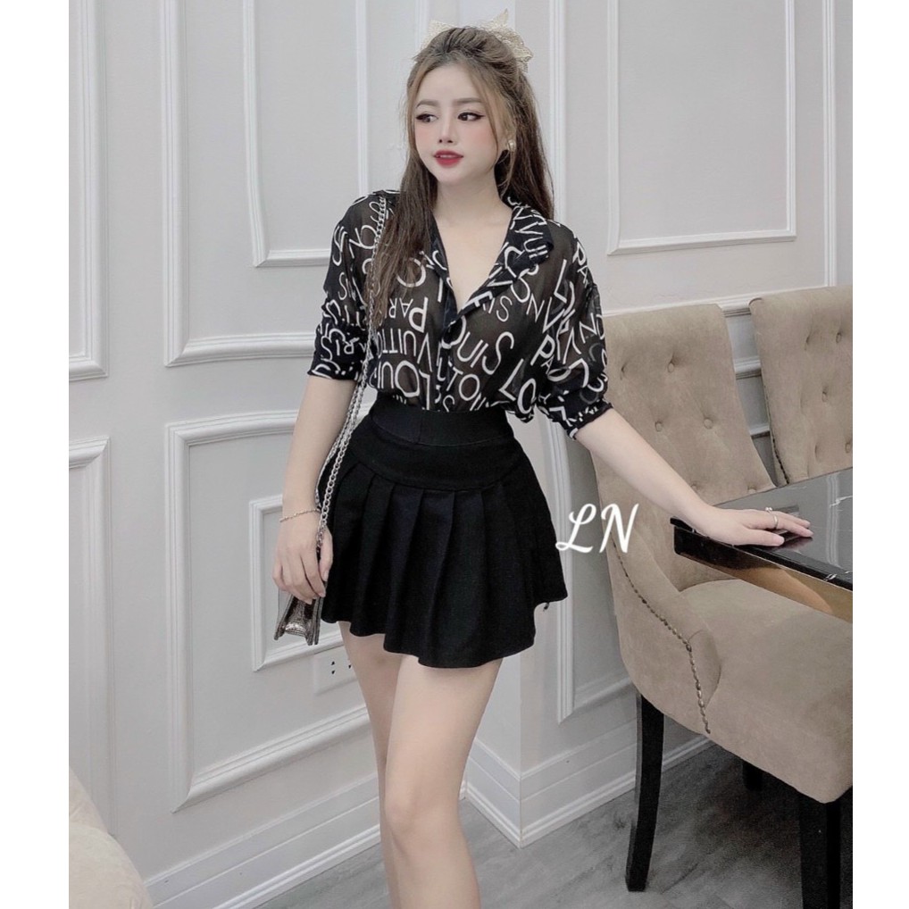 (TOP BÁN CHẠY) 5 Mẫu SơMi FREE SIZE Lụa Nữ SeXy Cá Tính Mix Đồ Siêu Đẹp