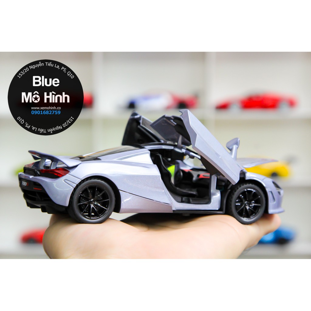 Blue mô hình | Mô hình xe Mclaren 720S tuyệt đẹp 1:32