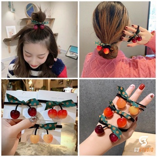 Dây cột tóc trái cherry xinh xắn