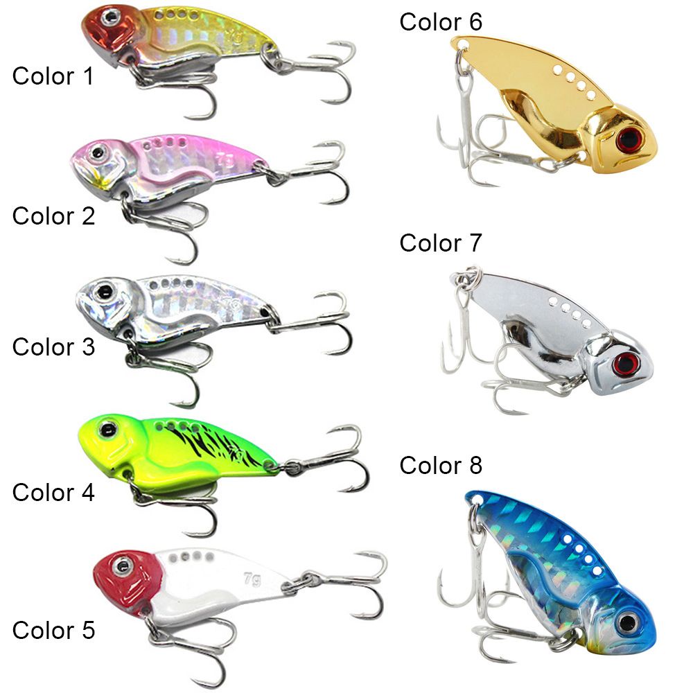 MUVAKO Mồi câu cá nhân tạo 3D bằng kim loại cứng 5g/7g/10g/15g/20g