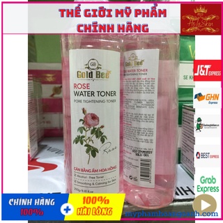 Nước hoa hồng GOLD BEE chiết xuất từ ( rau má & hoa hồng 260ml )