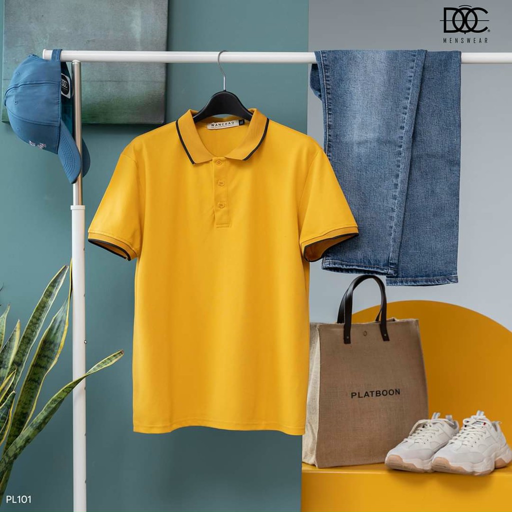 Áo polo nam, áo phông cổ bẻ nam chất đẹp 6 màu basic dễ phối đồ (ACBPV) | BigBuy360 - bigbuy360.vn