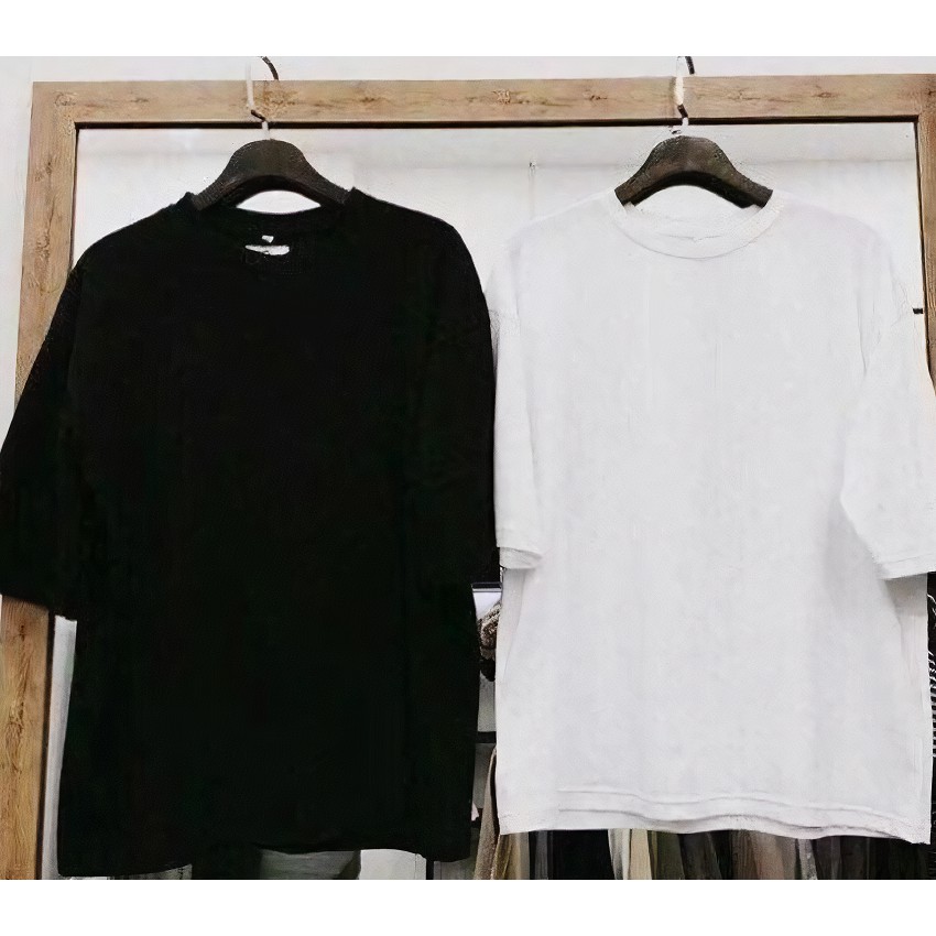 Áo thun ngắn tay nam nữ form rộng unisex, chất liệu thun co 4 chiều giãn thoáng mát
