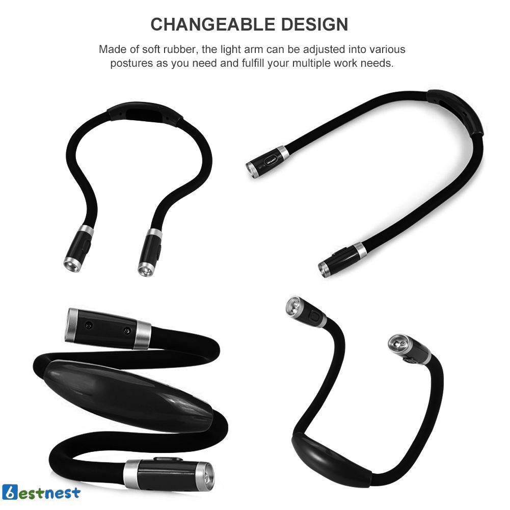 Đèn Led Đọc Sách Đeo Cổ Tiện Lợi