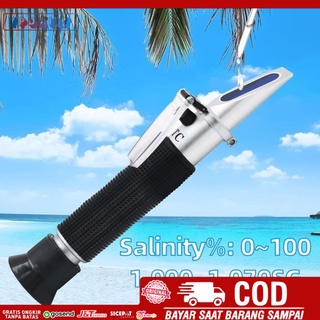 Khúc Xạ Kế Đo Độ Mặn Khoảng Cách ATC 0-100%