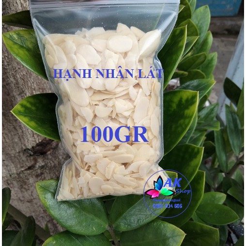 HẠNH NHÂN LÁT 100GR