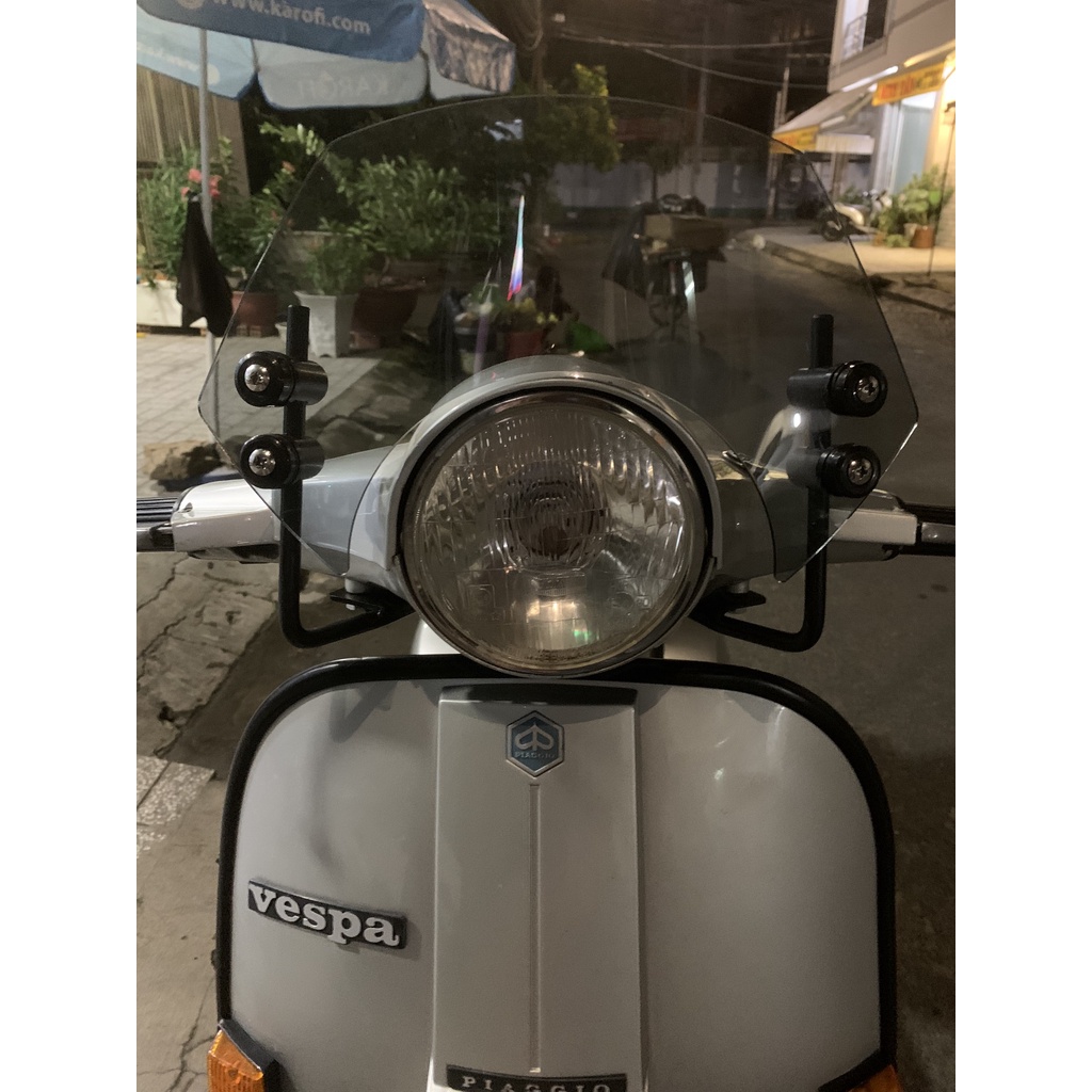 Kính chắn gió xe máy thời trang cho Vespa PX