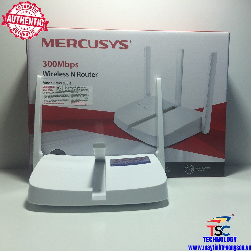 Bộ Phát WIFI Không Dây MERCUSYS MW305R 305R Chuẩn N 300Mbps - Maytinhtruongson.vn | BigBuy360 - bigbuy360.vn