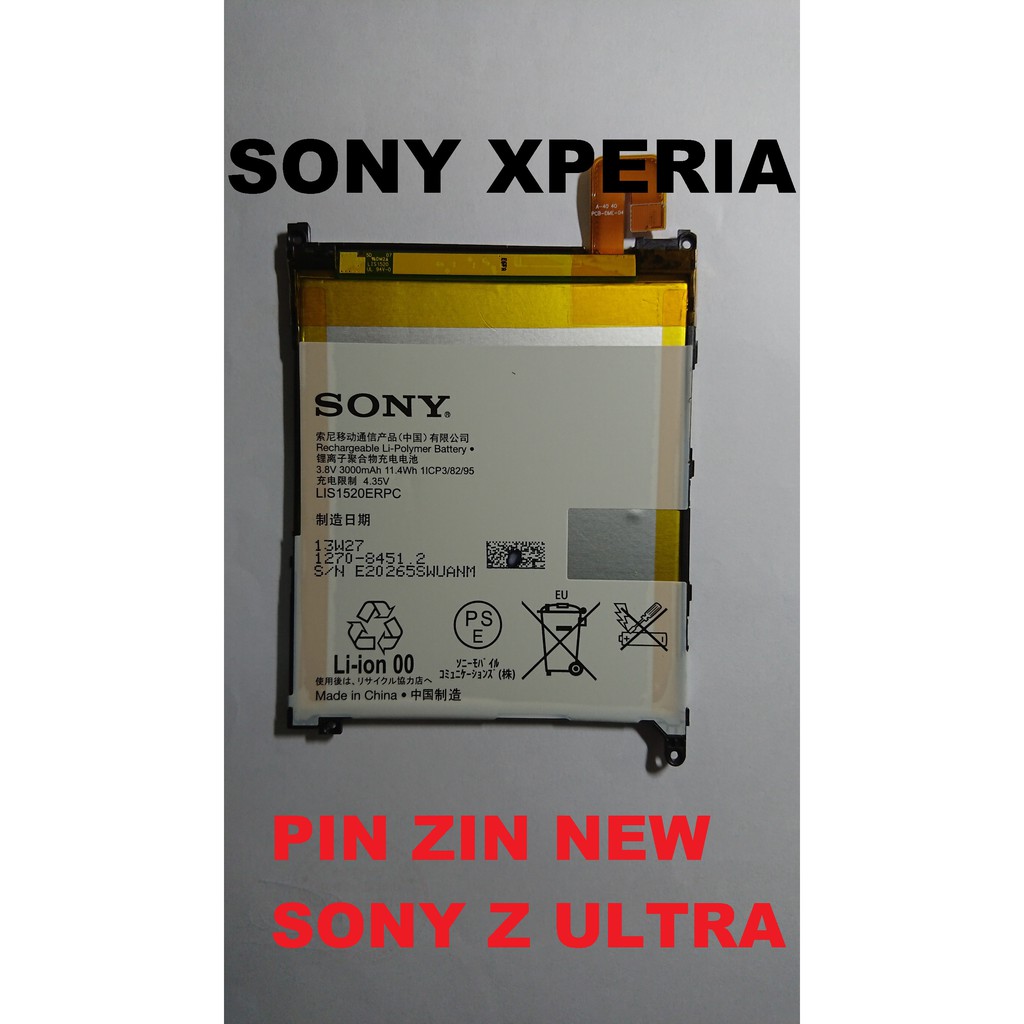 [PIN ZIN NEW CHÍNH HÃNG SONY XPERIA Z Ultra-C6802]