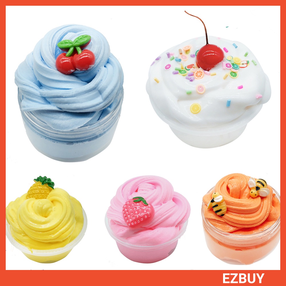 Đồ Chơi Slime Hình Kem Trái Cây Cho Ebs 60 Ml/100ml