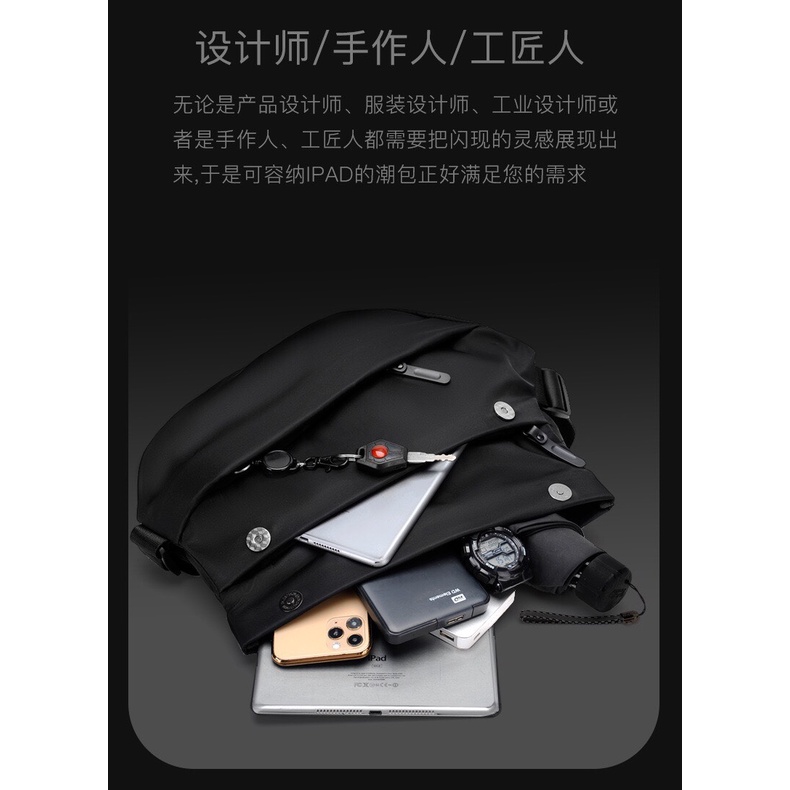 Túi đeo chéo nam đa năng cao cấp.