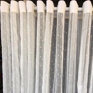 Rèm voan hạt mưa dày đep