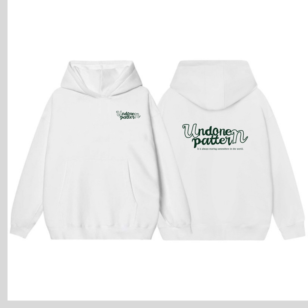 Áo hoodie unisex mùa đông - áo nỉ bông hoodie nam nữ form rộng in hình Under Patter