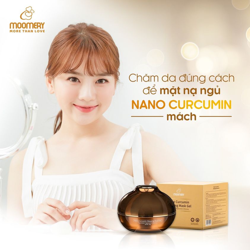 CHÍNH HÃNG - GEL MẶT NẠ NGỦ NGHỆ NANO NHÃ PHƯƠNG - MOOMERY - MẶT NẠ  MỜ  THÂM - NÁM MUA hộp 100gr - Boni Sh